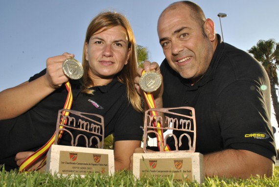 Hector Ripollès y Lledó Bernat, Campeones de España de Video Submarino 2015